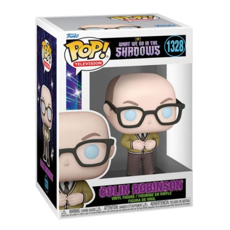 Funko Pop! What We Do In The Shadows Colin Robinson 1328 + Free Protector