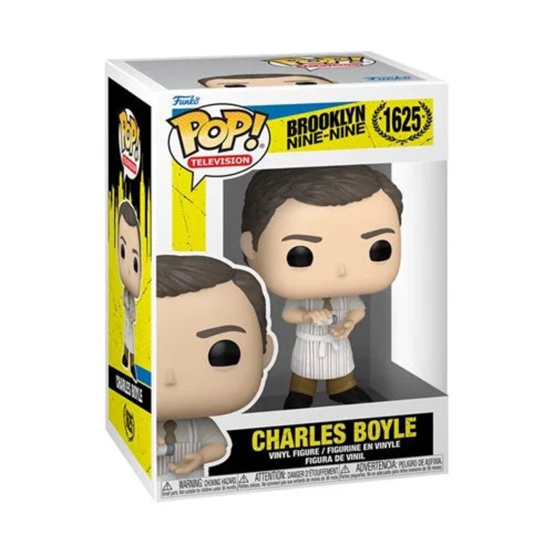 Brooklyn Nine-Nine Charles Boyle Funko Pop! Vinyl Figure #1625 + Pop Protector