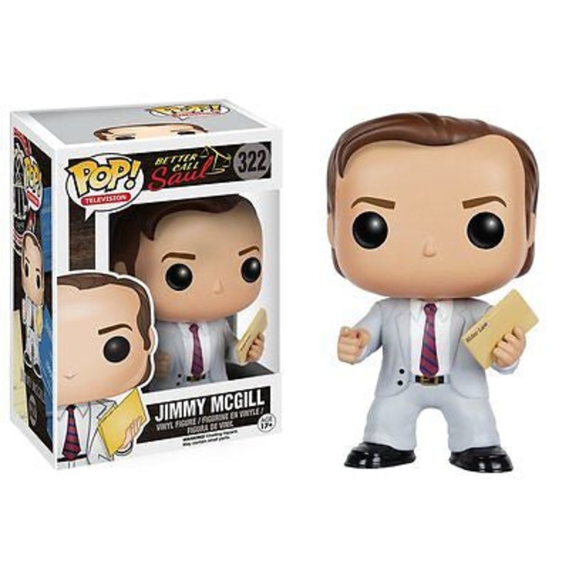 Funko Pop! Better Call Saul - Jimmy McGill 322 (VAULTED) + Free Protector