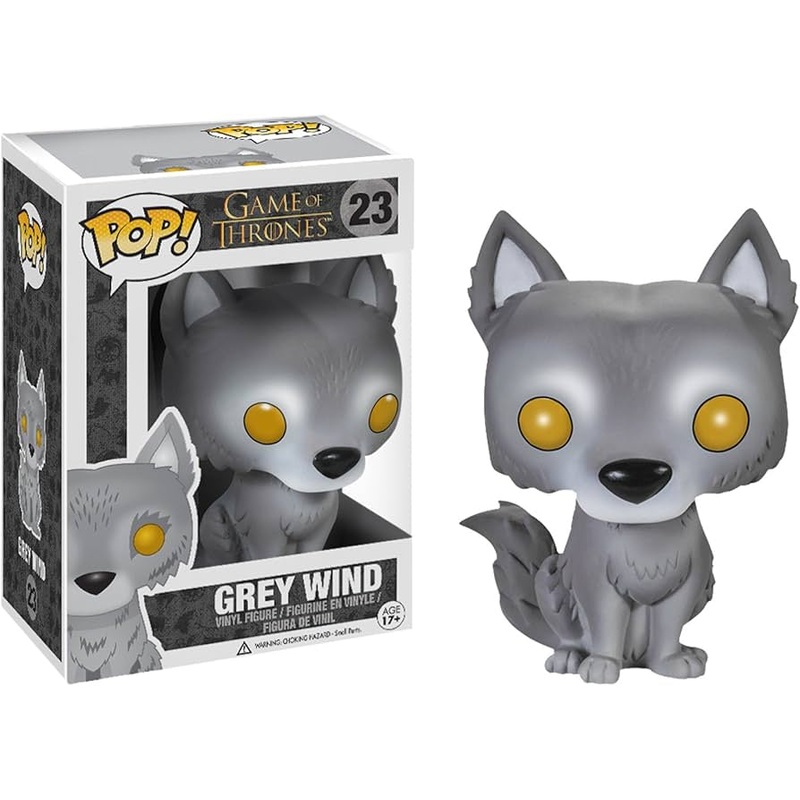 Funko Pop! Game of Thrones - Grey Wind 23 (VAULTED) + Free Protector