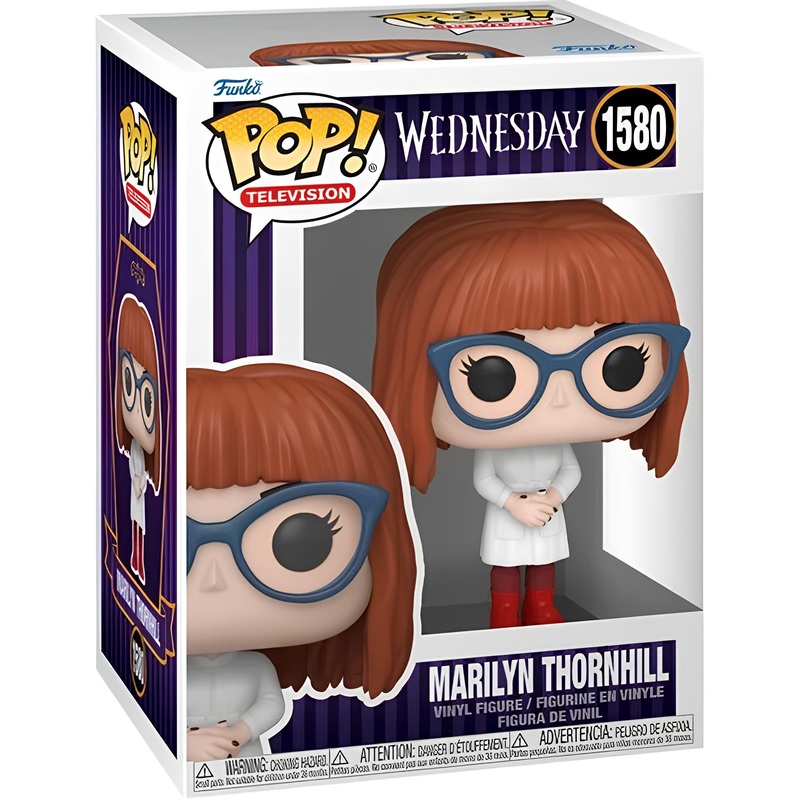 Funko Pop! Wednesday Marilyn Thronhill 1580 + Free Protector