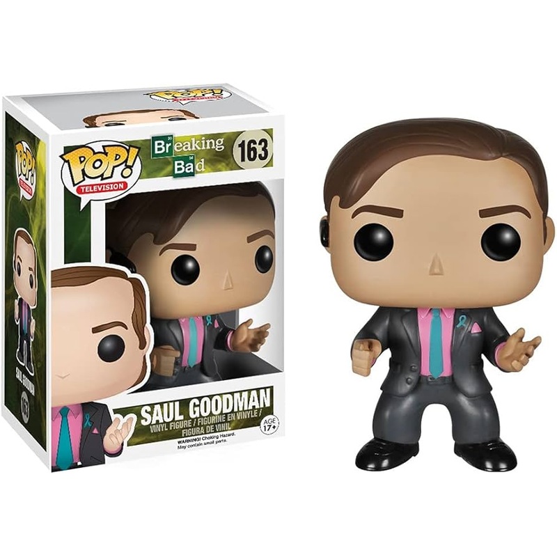 Funko Pop! Breaking Bad Saul Goodman 163 (VAULTED) + Pop Protector