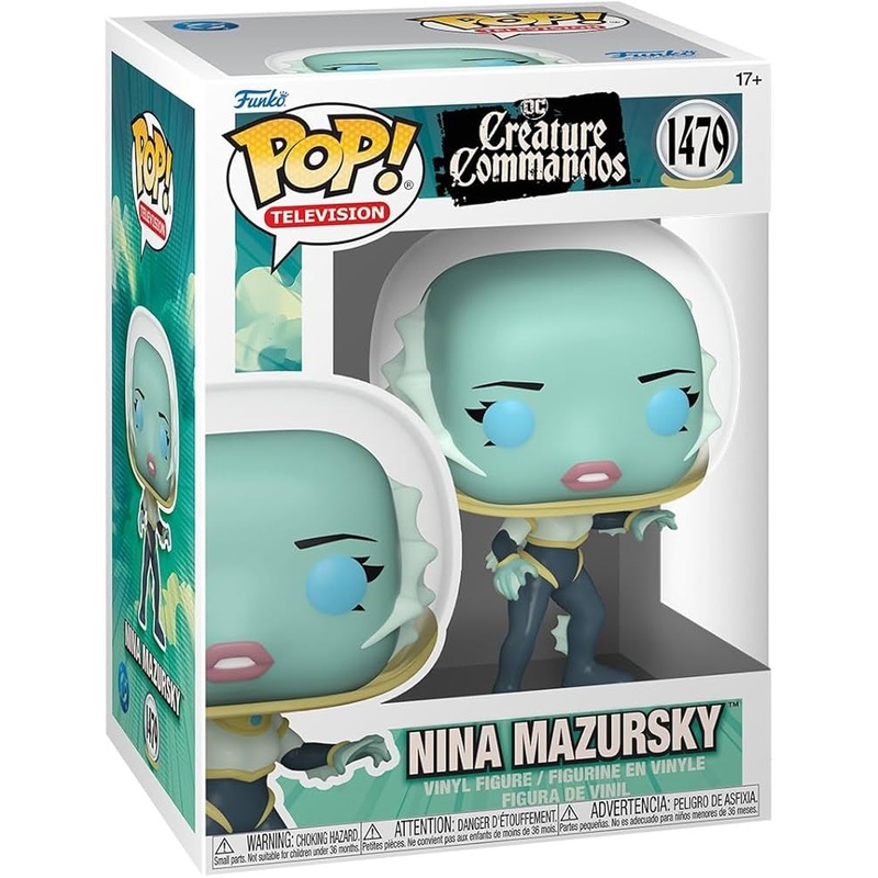 Funko Pop! DC Creature Commandos : Nina Mazursky 1479 + Pop Protector