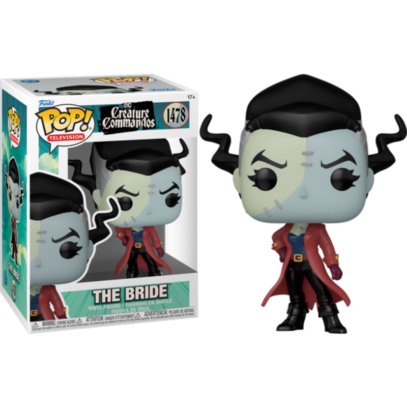 Funko Pop! DC Creature Commandos : The Bride 1478 + Pop Protector