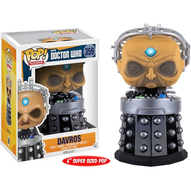 Funko Pop! Doctor Who : Davros 359 6-Inch Figure (VAULTED)