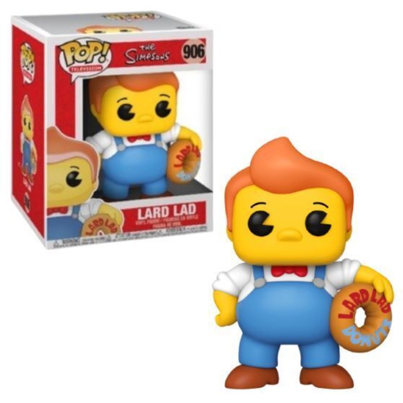 Funko Pop Television Lard Lad #906 The Simpsons + PoP Protector