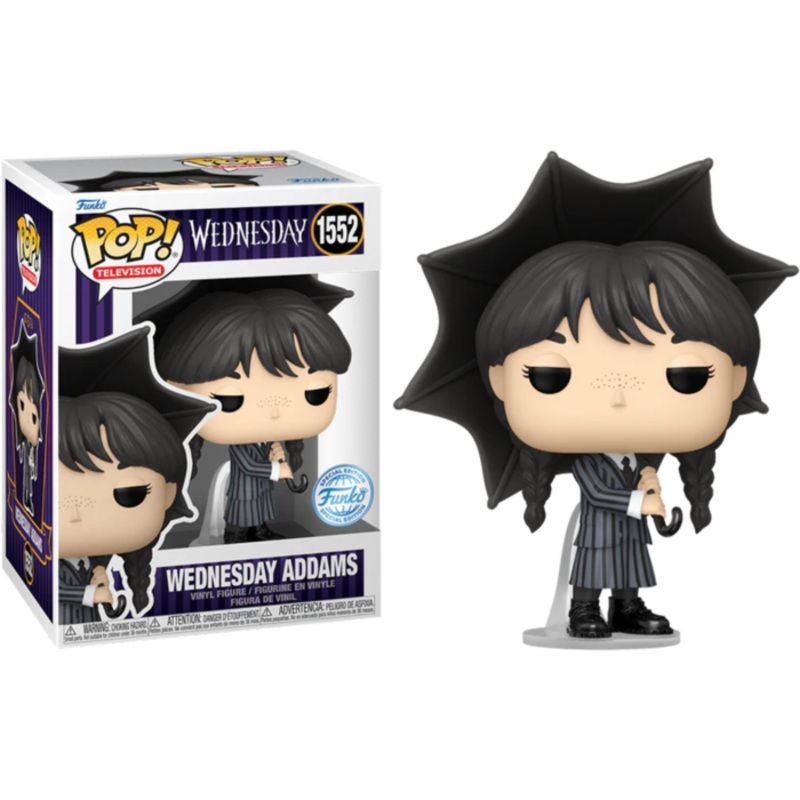Funko Pop! Wednesday Addams 1552 Funko Special Edition + Protector