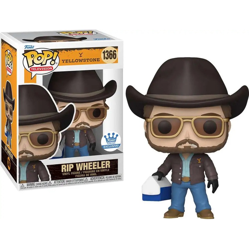 Funko Pop! Yellowstone : Rip Wheeler 1366 Funko Shop Exclusive + Pop Protector