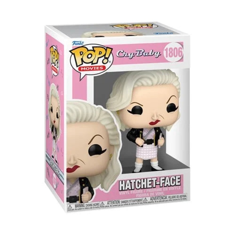 Preorder Cry-Baby 35th Anniversary Hatchet-Face Funko Pop! Vinyl Figure #1806 + Pop Protector