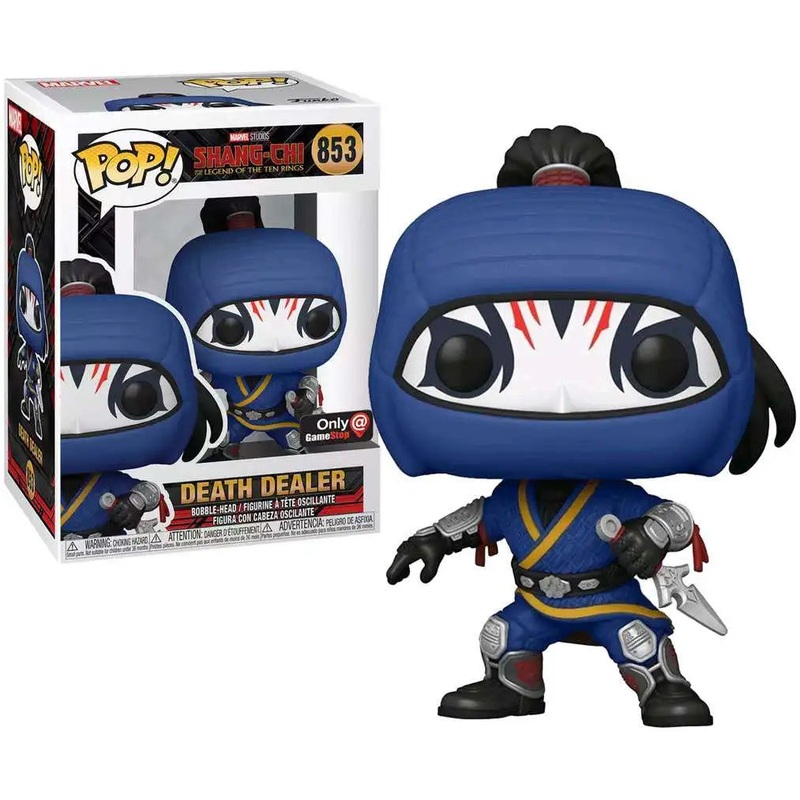 853 Funko Marvel Shang-Chi and the Legend of the Ten Rings Death Dealer Gamestop Exclusive Vinyl Bobble Head