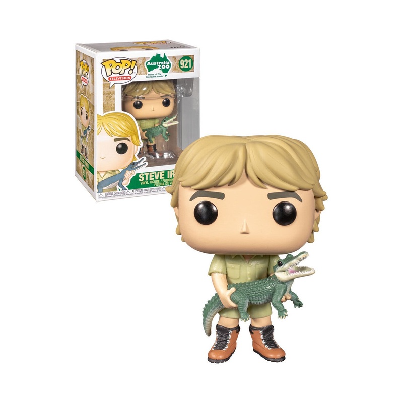 Funko Pop! Australias Zoo - Steve Irwin 921 + POP PROTECTOR!