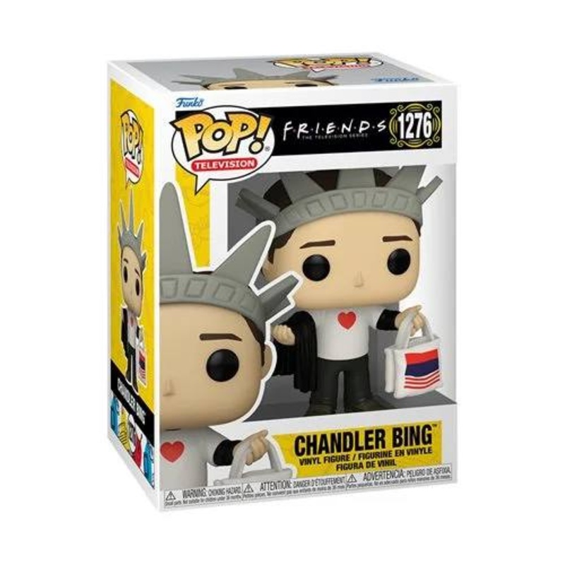 Funko Pop! Friends The Television Series New York Chandler Bing 1276 + Free Protector