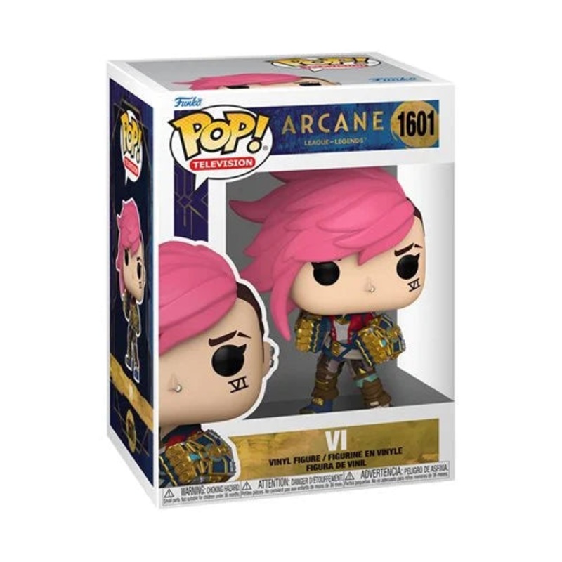 Preorder Arcane: League of Legends Vi Funko Pop! Vinyl Figure #1601 + Protector