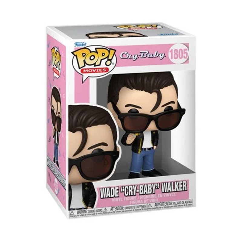 Preorder Cry-Baby 35th Anniversary Wade 'Cry-Baby' Walker Funko Pop! Vinyl Figure #1805 + Pop Protector