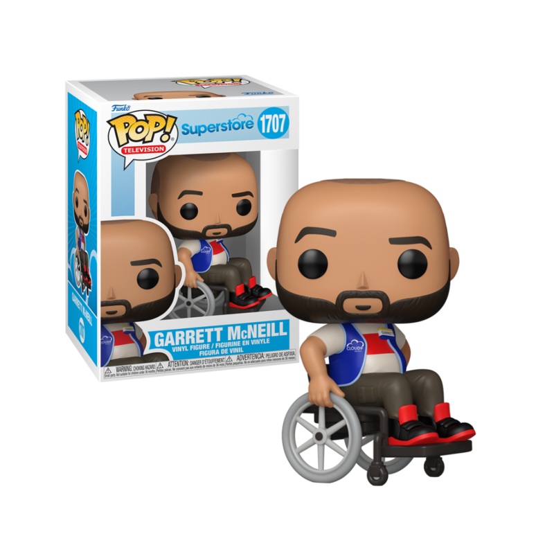 Preorder Funko Pop! Superstore : Garrett McNeill 1707 + Pop Protector