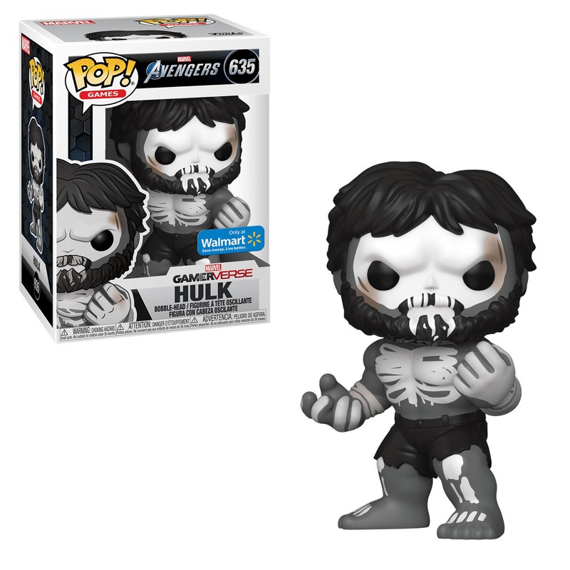635 Funko POP! Games: Marvel Avengers - Series Gameverse HULK #635 Walmart Exclusive