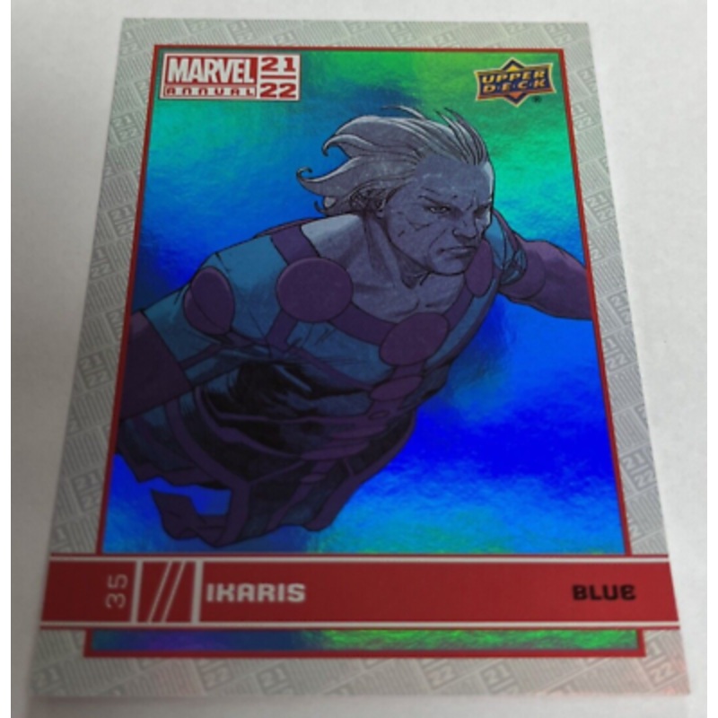 2021-22 Upper Deck Marvel Annual Blue #35 Ikaris