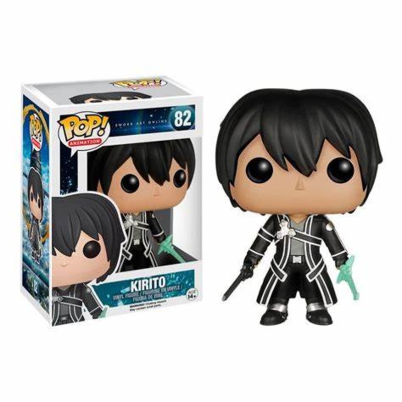 Funko POP! (SAO) Sword Art Online  - Kirito #82 + PROTECTOR! (BOX WEAR) (VAULTED)
