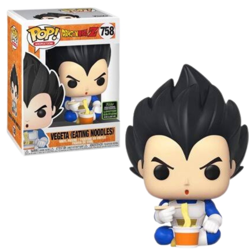 758 Vegeta (Eating Noodles) Shared con exclusive ramen Spring (shared) Convention (2020) Exclusive + Protector