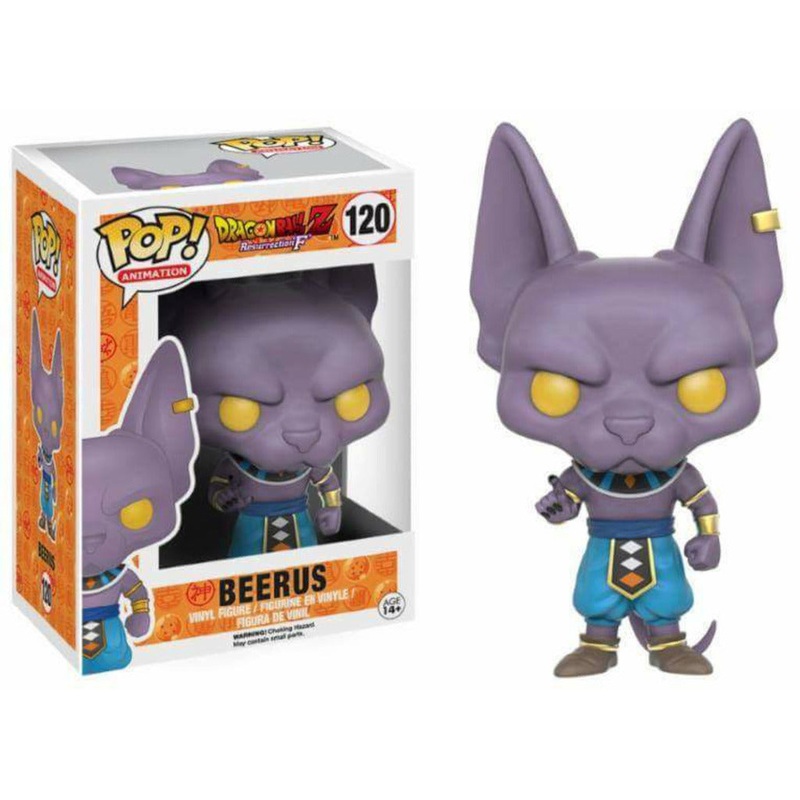 Beerus Common Standard Dragonball Z Resurrection F POP Animation 120 + PoP Protector