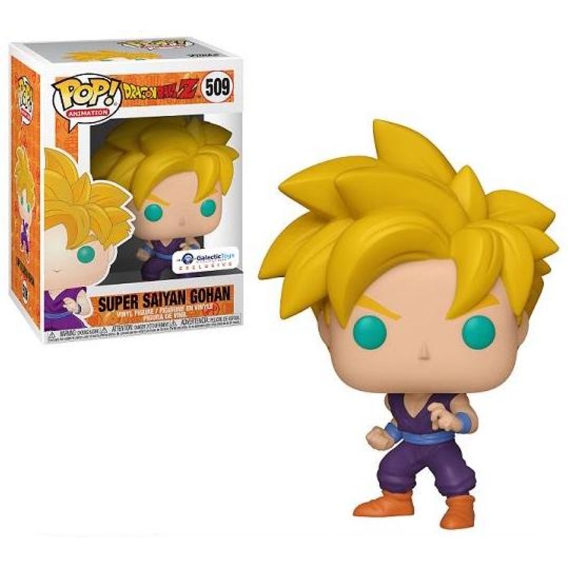 Super Saiyan Gohan Galactic Toys Exclusive 509 Funko PoP! + PoP Protector
