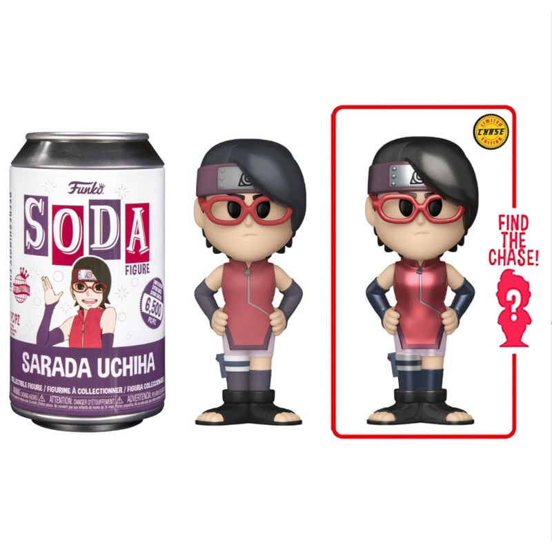 Boruto Naruto Next Generations Sarada Uchiha Sealed Limited Edition Funko Soda Pop Figure - Chance of CHASE!