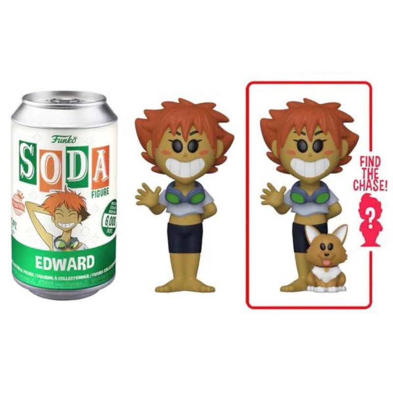 CowBoy Bebop Edward Sealed Limited Edition Funko Soda Pop Figure - Chance of CHASE!