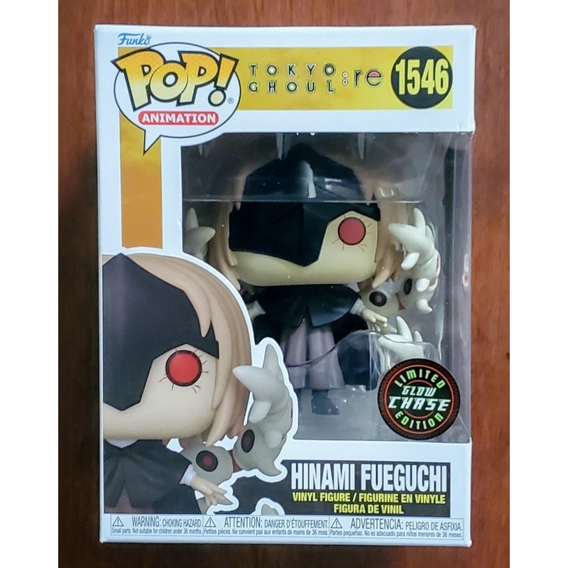 Tokyo Ghoul:re Hinami Fueguchi Funko Pop! Vinyl Figure #1546 Glow Chase + PoP Protector