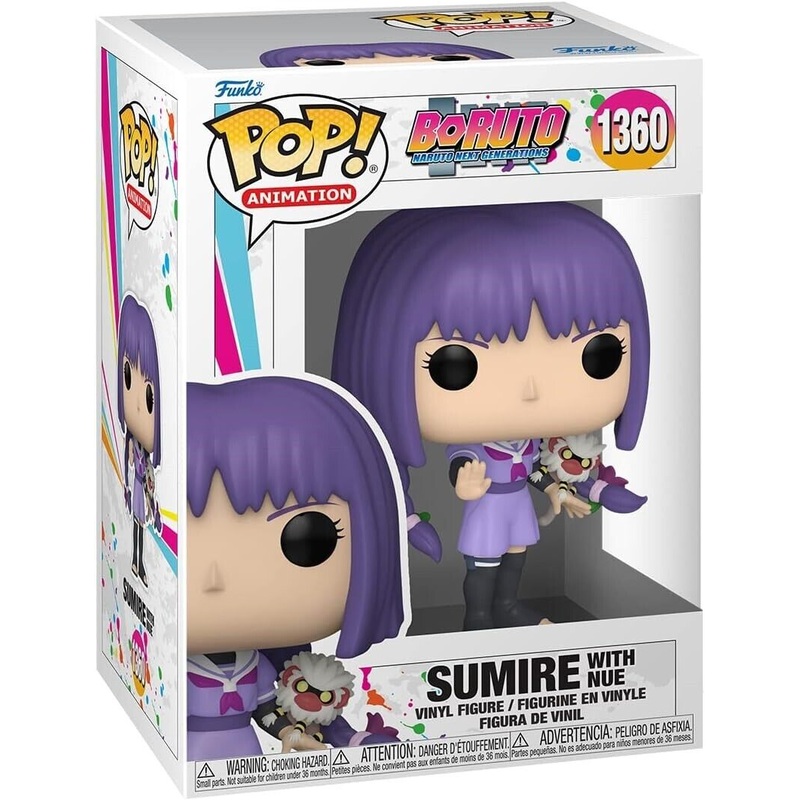 1360 Funko - POP Animation: Boruto - Sumire with Nue Funko PoP! + PoP Protector