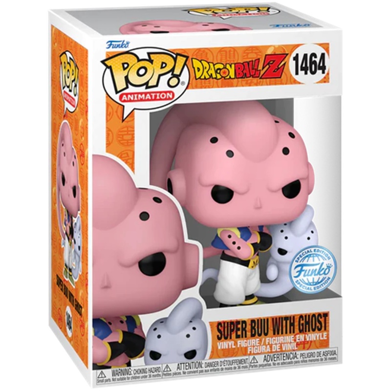 Super Buu With Ghost Special Edition Dragonball Z 1464 Funko PoP! (shelf wear) + PoP Protector