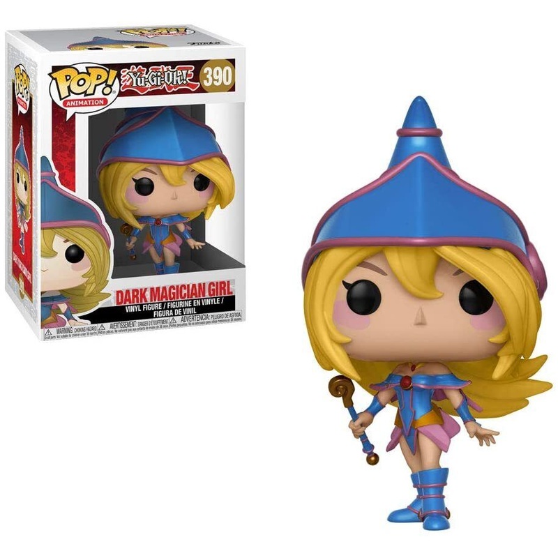 Funko Pop Animation Yu-Gi-Oh-Dark Magician Girl Collectible Figure 390 + PoP Protector