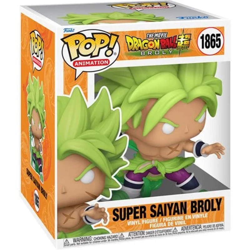 Preorder  Dragon Ball Super: Broly Super Saiyan Broly 6-Inch Funko Pop! Vinyl Figure #1865