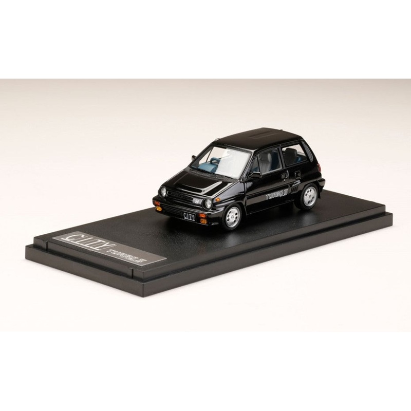 [ Back-order ] MARK43 PM43139ABK 1:43 Honda CITY TURBO II 1983 With Option Aluminum Wheel BLACK