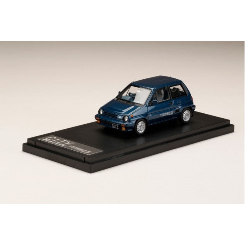 [ Back-order ] MARK43 PM43139BL 1:43 Honda CITY TURBO II 1983 TONIC BLUE METALLIC