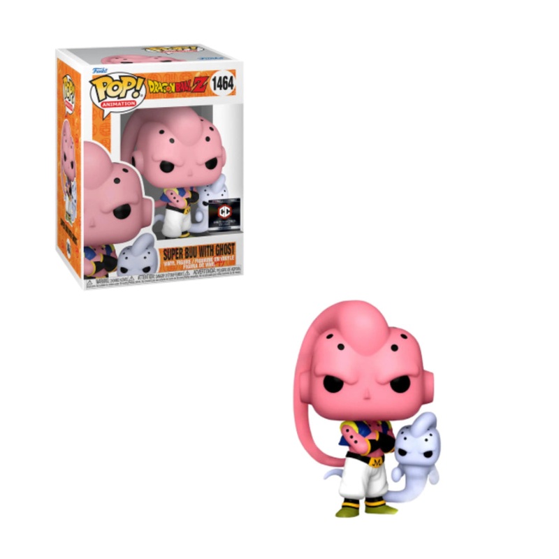 Funk Pop! Dragon Ball Z - Super Buu with Ghost 1464 Chalice Collectibles Exclusive + Free Protector