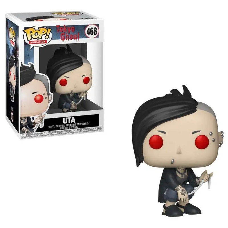Funko Pop Uta #468 Tokyo Ghoul Anime Series Animation Vinyl Figure w/ Protector