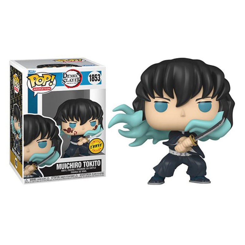 Muichiro Tokito 1853 Demon Slayer PoP! Animation Funko PoP! Guaranteed Chase + Protector