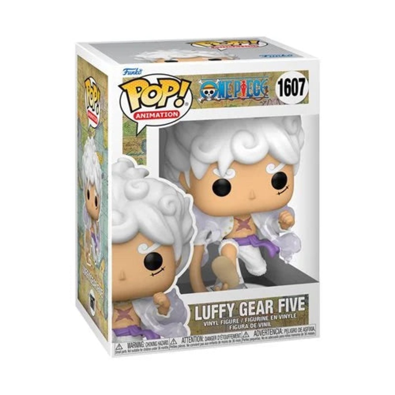 One Piece Luffy Gear Five Funko Pop! Vinyl Figure #1607 + PoP Protector