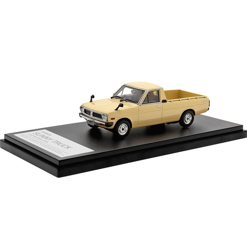 [ Back-order ] Hi-Story HS418BG 1:43 Datsun SUNNY TRUCK Long Body Deluxe (1979) Beige Resin