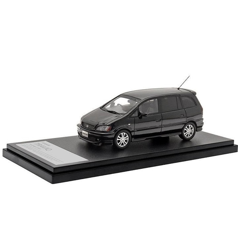 [ Back-order ] Hi-Story HS419BK 1:43 Subaru TRAVIQ S-Package (2001) Charcoal Black Mica Resin