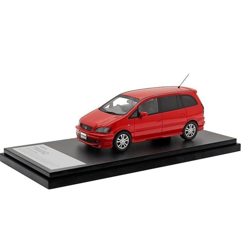 [ Back-order ] Hi-Story HS419RE 1:43 Subaru TRAVIQ S-Package (2001) Magma Red Resin
