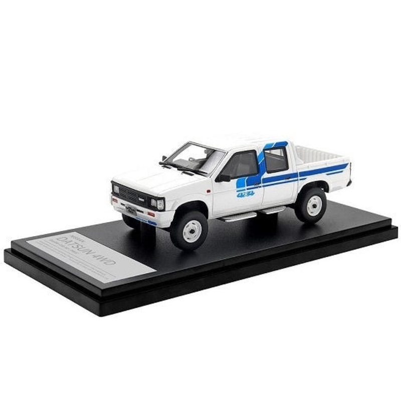 [ Back-order ] Hi-Story HS422WH 1:43 Nissan Datsun 4WD Double Cab AD (1985) White Resin