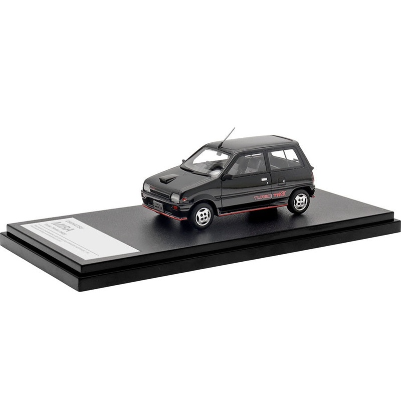 [ Back-order ] Hi-Story HS423BK 1:43 DAIHATSU MIRA Turbo TR-XX (1985) Black Metallic Resin