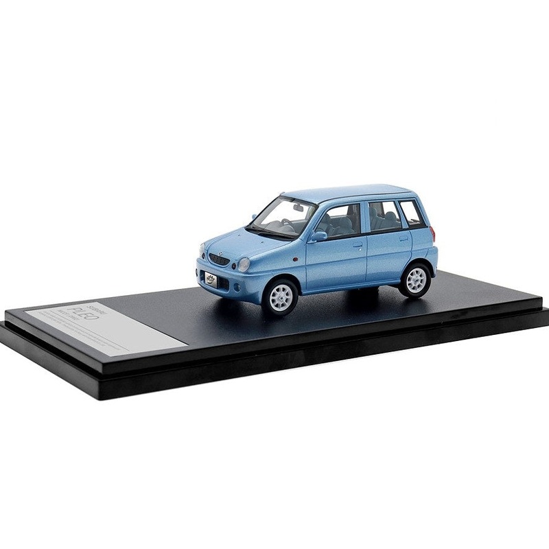 [ Back-order ] Hi-Story HS432BL 1:43 SUBARU PLEO NICOT (2002) Airlie Blue Metallic Resin