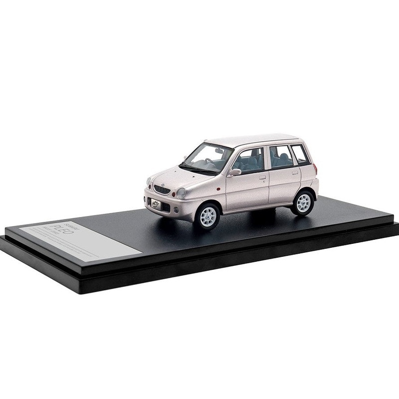 [ Back-order ] Hi-Story HS432PK 1:43 SUBARU PLEO NICOT (2002) Frosty Rose Metallic Resin