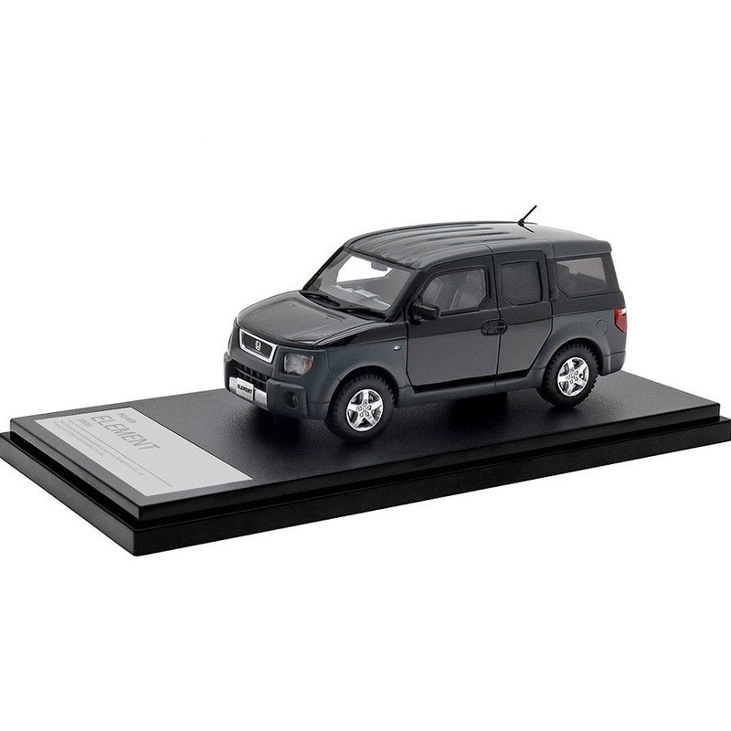 [ Back-order ] Hi-Story HS434BK 1:43 Honda ELEMENT (2003) Nighthawk Black Pearl Resin