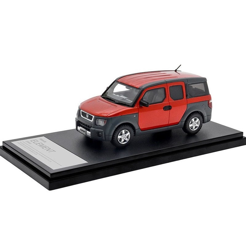 [ Back-order ] Hi-Story HS434OR 1:43 Honda ELEMENT (2003) Sunset Orange Pearl Resin