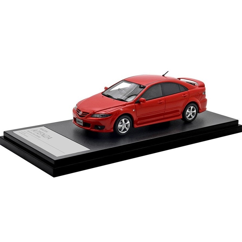 [ Back-order ] Hi-Story HS436RE 1:43 MAZDA ATENZA Sports 23S (2002) Classic Red Resin