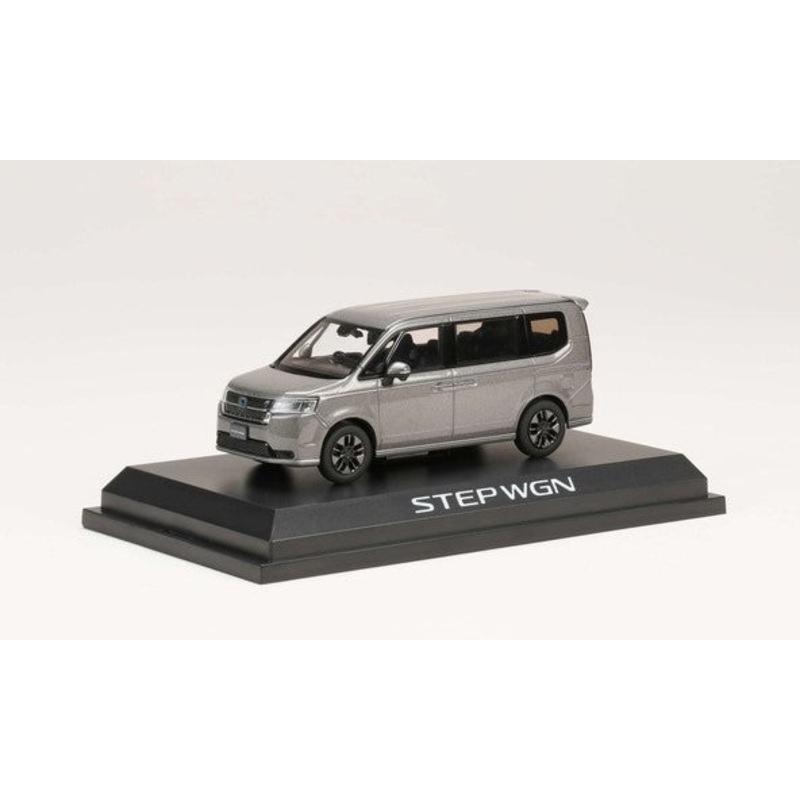[ Back-order ] Hobby Japan HJ432004GM 1:43 Honda STEP WGN e:HEV SPADA Super Platinum Gray Metallic
