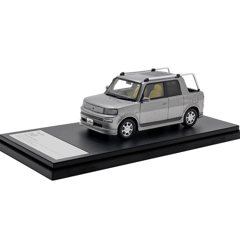 [ Back-order ] Hi-Story HS430GY 1:43 Toyota bB Open Deck (2001) Gray Metallic Resin